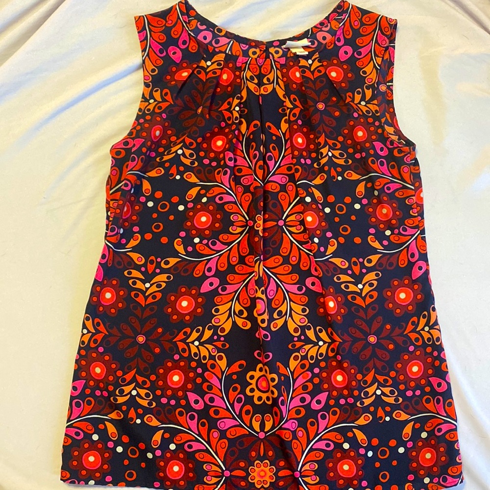 XS Work Blouse Unique Pattern!